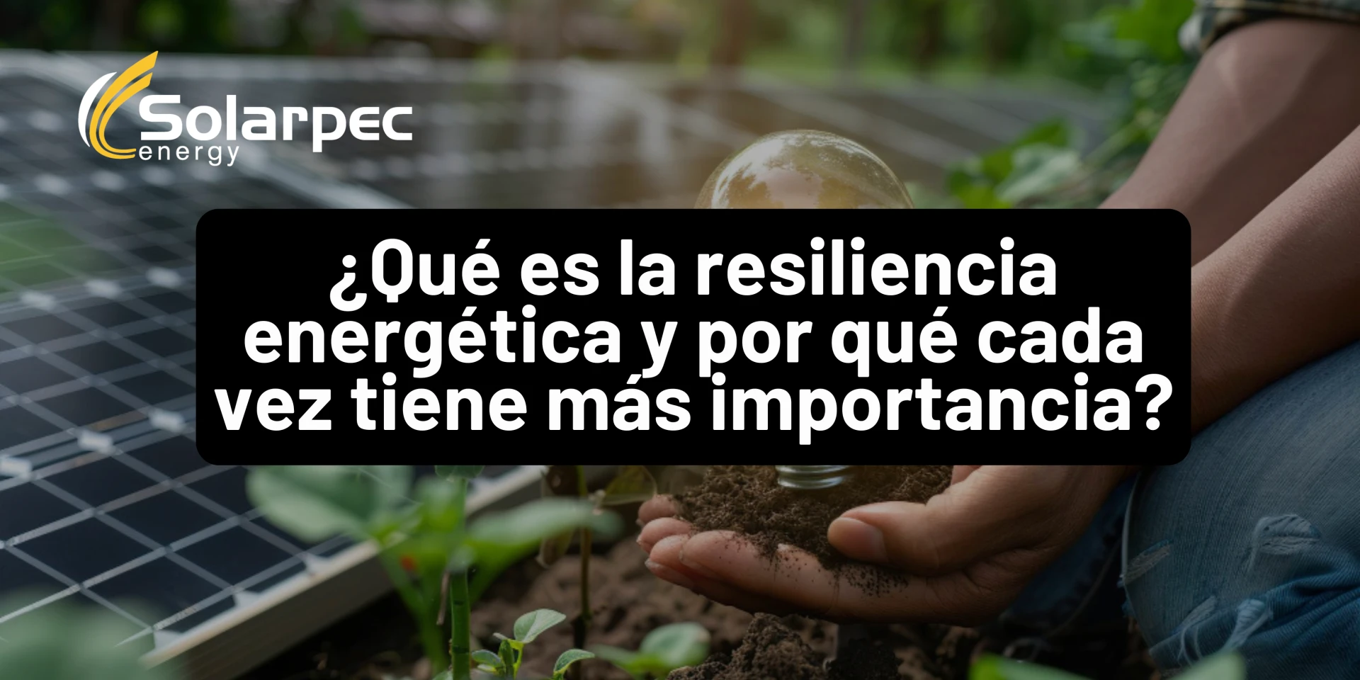 ¿Qué es la resiliencia energética y por qué cada vez tiene más importancia?