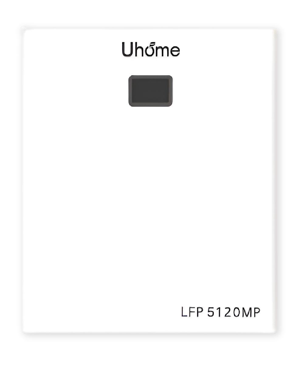 Batería de Litio 5kWh 48V Pared Uhome  LFP 5120MP - Imagen 1