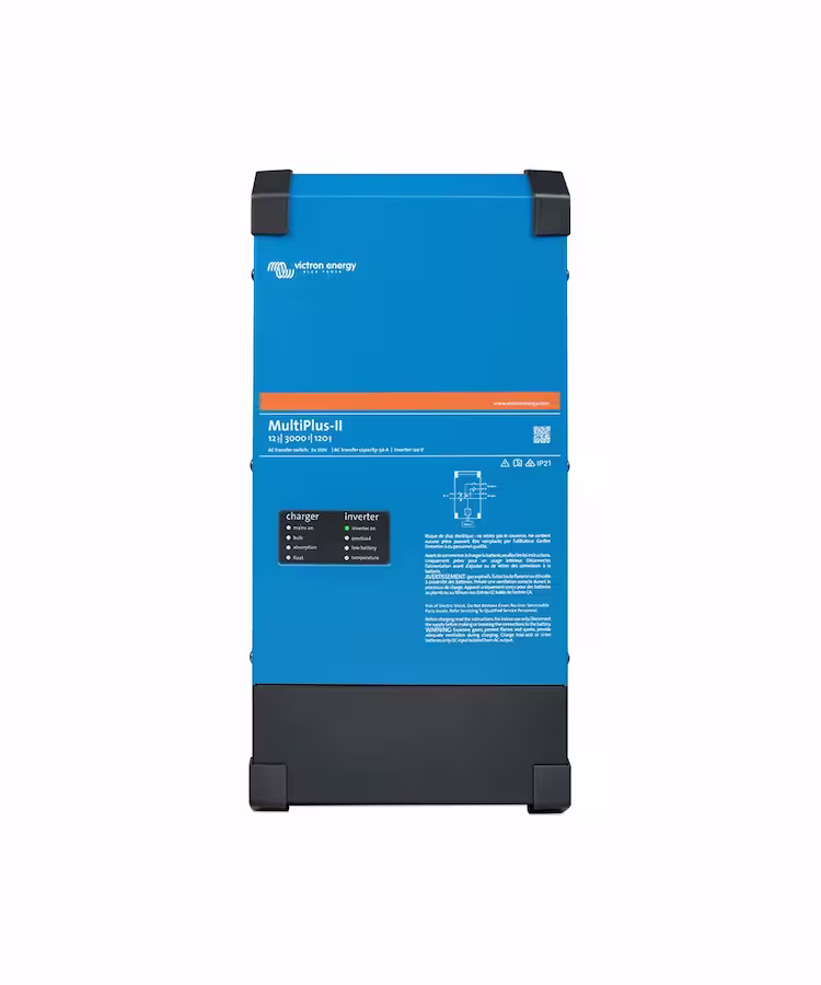 Inversor Cargador 12V Monofásico 3kW Victron MultiPlus-II 120V 12/3000/120-50 Aislado - Vista principal