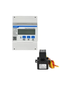 Smart Meter Chint  DDSU-666 CI.1 0.25A~5A 80Amax + CT Acrel 200A/80mA AKH-0.66/K-Φ24 1P 230V - Imagen 1