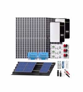 Sistema Aislado Growatt Litio Fase Dividida 220V AC/120V AC 6000W 57600Whdia - Imagen 1